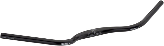 Surly Terminal Bar Handlebar - 31.8mm Clamp, 735mm Width, 40mm Rise, Aluminum, Black