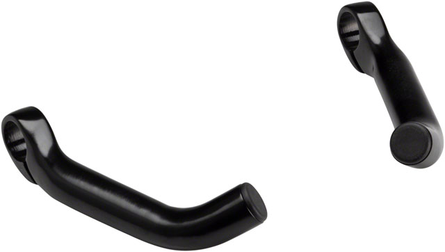 MSW Forged Bar Ends - Short, Black