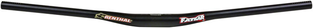 Renthal Fatbar 35 Handlebar - Aluminum, 10mm, 800mm, 35mm, Black, V2