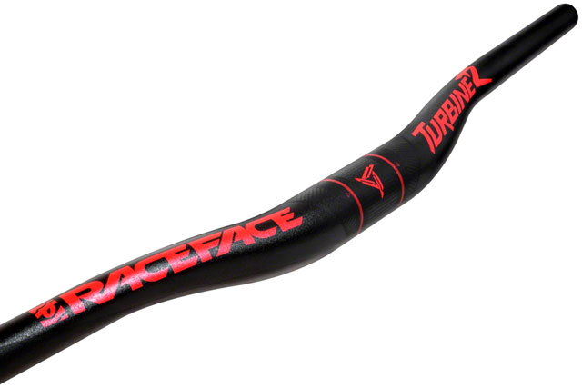 RaceFace Turbine R Riser Handlebar: 35 x 800mm 20mm Rise, Red