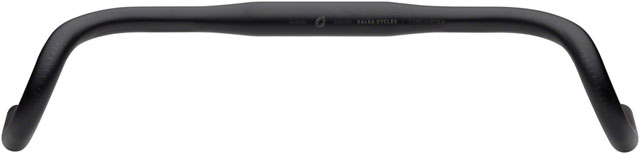 Salsa Cowchipper Drop Handlebar - 31.8mm Clamp, 46cm Width, Aluminum, Black