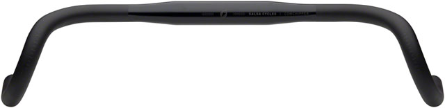 Salsa Cowchipper Deluxe Drop Handlebar - 31.8mm Clamp, 50cm Width, Aluminum, Black