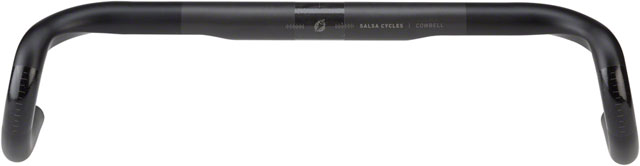 Salsa Cowbell Carbon Drop Handlebar - 31.8mm Clamp, 46cm Width, Carbon, Black