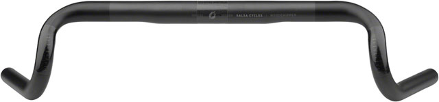 Salsa Woodchipper Drop Handlebar - Carbon, 31.8mm, 42cm, Black