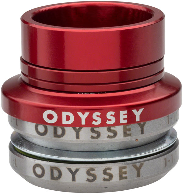 Odyssey Pro Headset - Integrated, 1-1/8", 45 x 45, 5mm Stack, Red