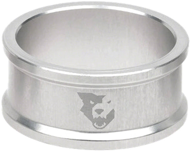 Wolf Tooth Precision Headset Stack Spacer - 15mm, Raw Silver, 1 pc.