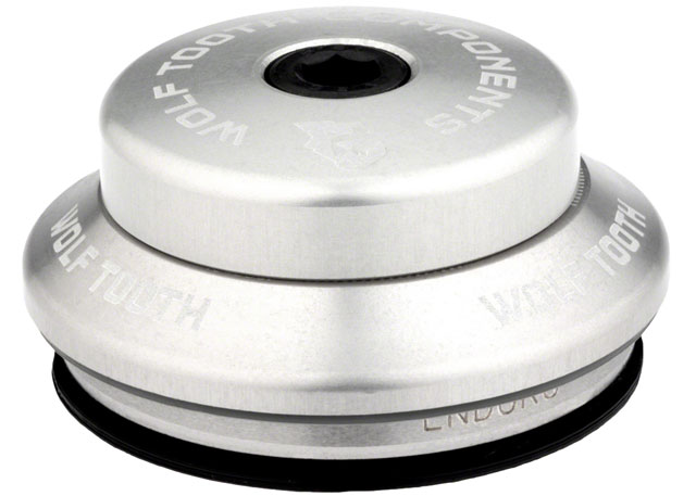 Wolf Tooth Premium Headset - IS41/28.6 Upper, 7mm Stack, Raw Silver
