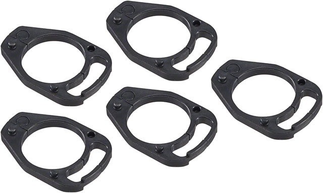 Ritchey Switch Headset Stack Spacers - Switch System Compatibility Only, 5mm, 5 Pack, Black