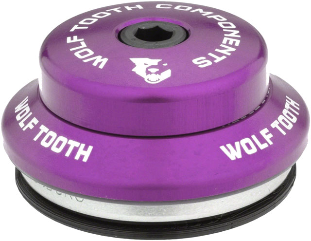 Wolf Tooth Premium Headset - IS41/28.6 Upper, 7mm Stack, Ultraviolet Purple