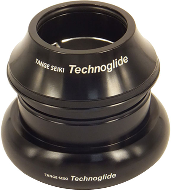 Tange-Seiki Technoglide ZS225X Headset - ZS44/28.6 Upper | EC44/40 Lower, Tapered, Black