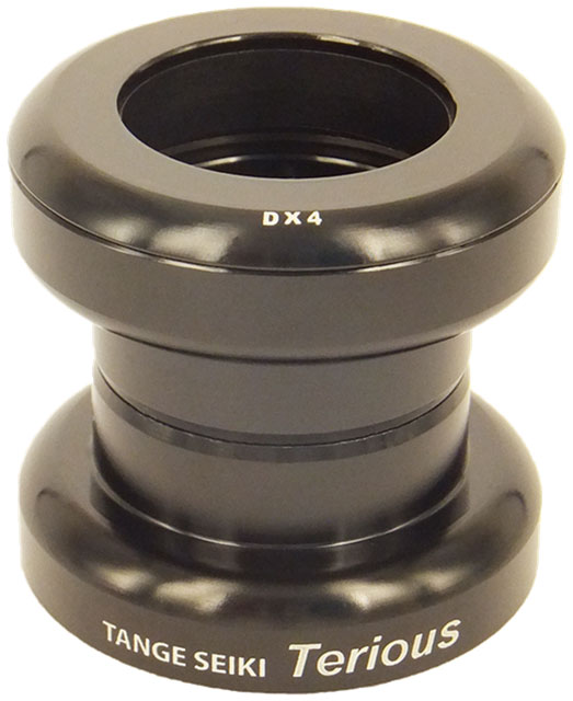 Tange-Seiki Terious DX4 Headset - EC34/28.6 Upper | EC34/30 Lower, Straight, Black