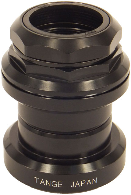 Tange-Seiki Falcon FL270C Headset - 1-1/8" Threaded, 30mm Crown Race, Black