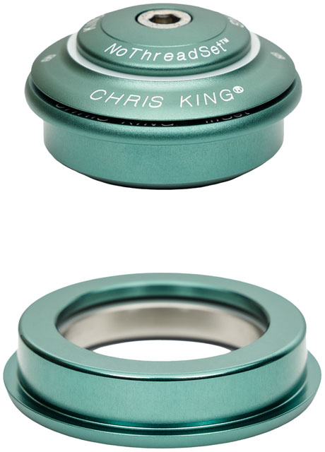 Chris King InSet i2 Headset - 1-1/8 - 1.5", 44/56mm, Matte Jade