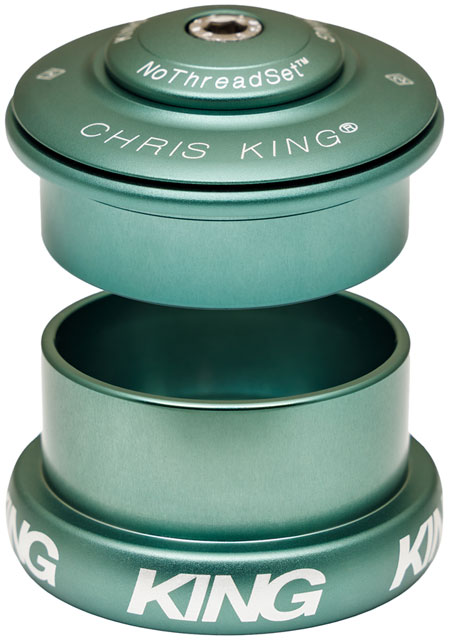 Chris King InSet i5 Headset - 1-1/8 - 1.5", 49/49mm, Matte Jade