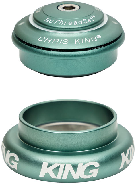 Chris King InSet i7 Headset - 1-1/8 - 1.5", 44/44mm, Matte Jade