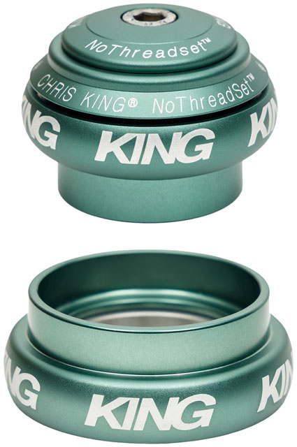 Chris King NoThreadSet Headset - 1-1/8", Matte Jade