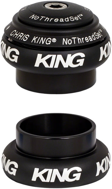 Chris King NoThreadSet Headset - 1-1/8", Matte Black