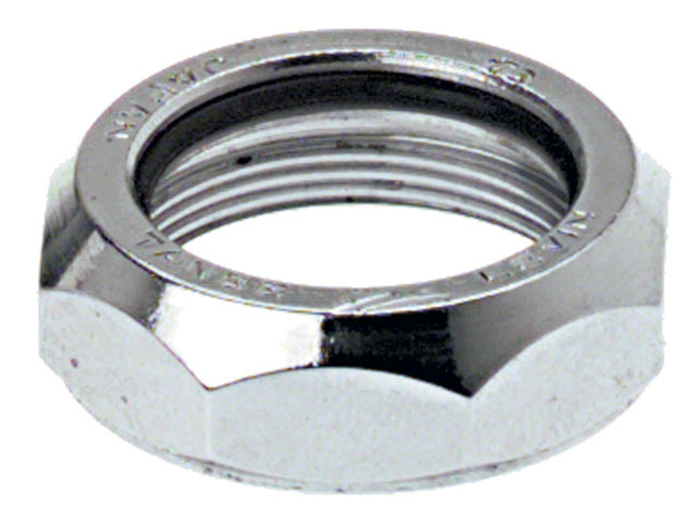 Tange-Seiki Levin CDS 1" Steel Top Nut Silver