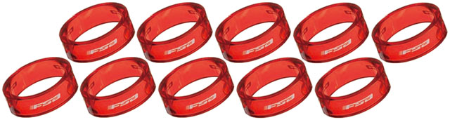 FSA Poly Headset Spacer, 1-1/8" x 10mm, 10pcs