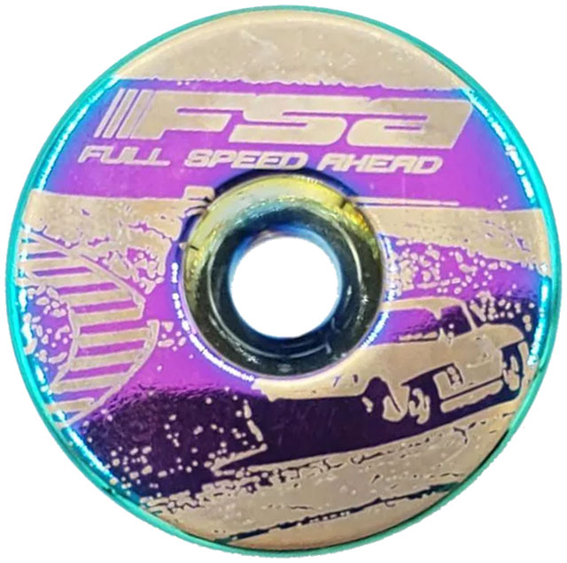 FSA Sea Otter Racetrack Custom Top Cap