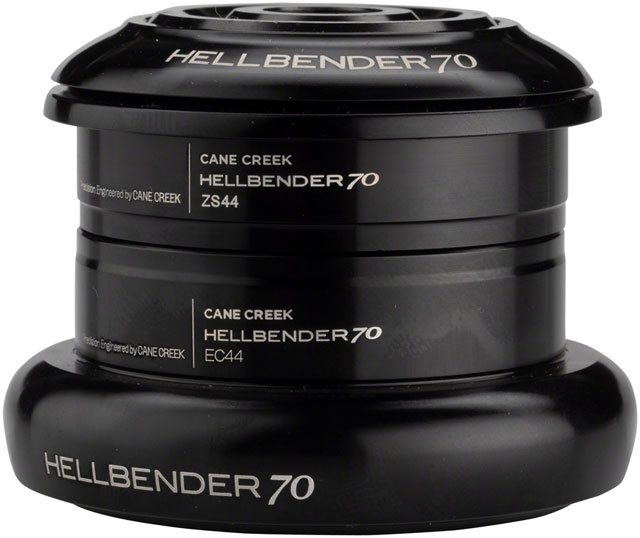 Cane Creek Hellbender 70 Headset ZS44/28.6 EC44/40, Black