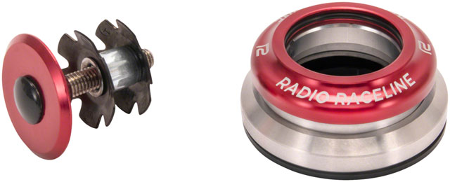 Radio Raceline Headset - Integrated, 1 1/8"- 1.5", Red