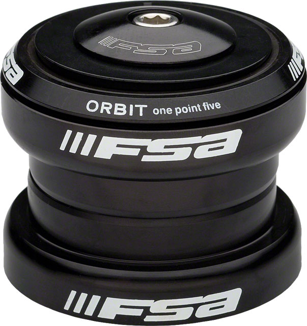 FSA Orbit DL 1.5R Reducer Headset 1.5 to 1-1/8,Black