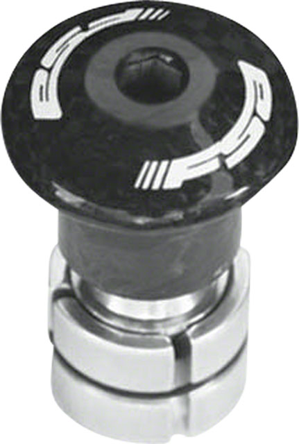 FSA Compressor Pro Carbon, 1-1/8" Steerer Tube, Headset Compression Plug – Carbon