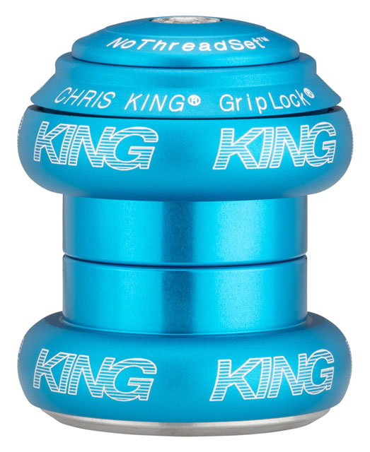 Chris King NoThreadSet Headset - 1-1/8", Matte Turquoise