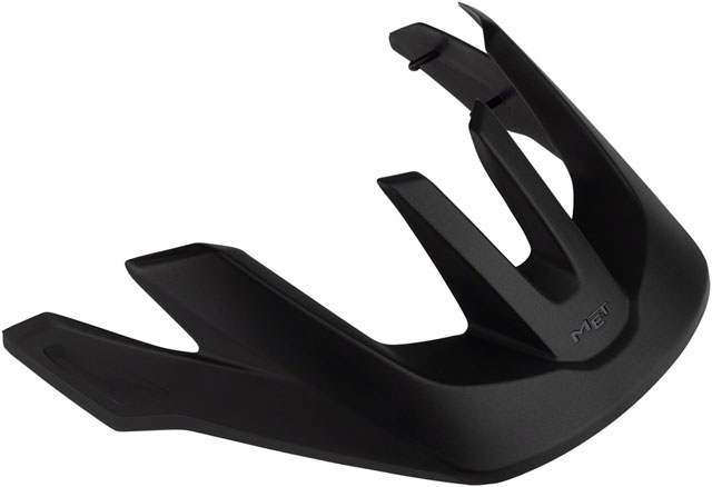 MET Helmets Echo Visor - Black, Universal