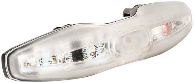 MET USB LED Safety Light - Helmet-Mount, Yellow/Orange