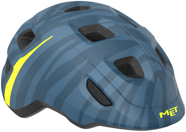 MET Helmets Hooray MIPS Child Helmet - Blue Zebra, Small, 52-55cm