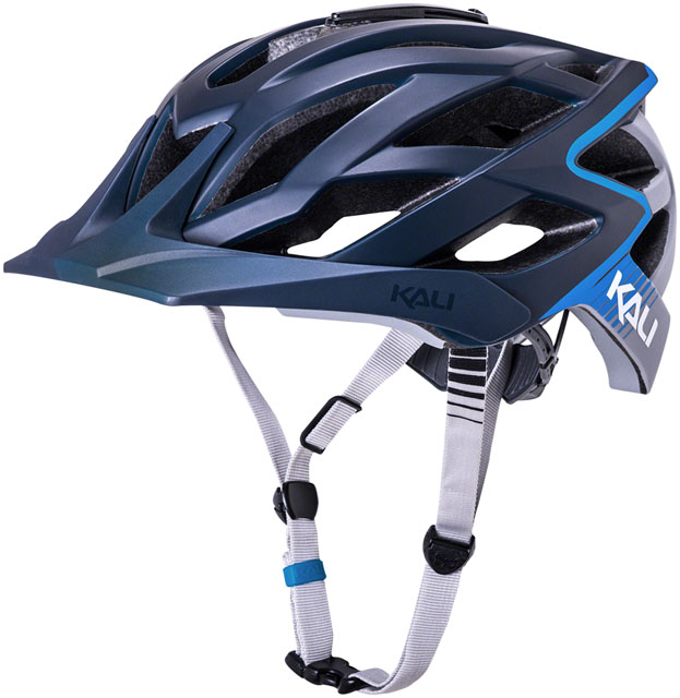 Kali Protectives Lunati Frenzy Helmet - Matte Blue/Gray, Small/Medium
