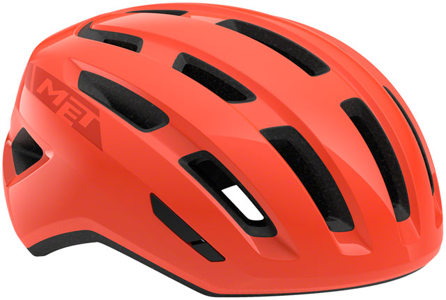 MET Miles Mips Helmet - Coral Glossy, Large