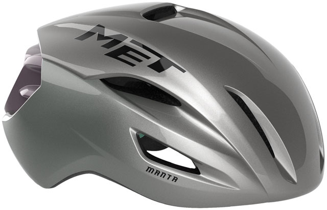 MET Manta Helmet - Opal Gray Glossy, Medium