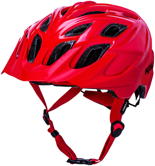 Kali Protectives Chakra Helmet - Gloss Red, Small/Medium