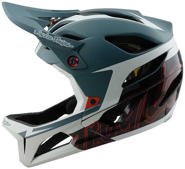 Troy Lee Designs Stage Helmet – Neauwave Smoke, Medium/Large