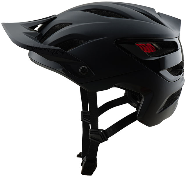 Troy Lee Designs A3 Helmet – Uno Black, Medium/Large