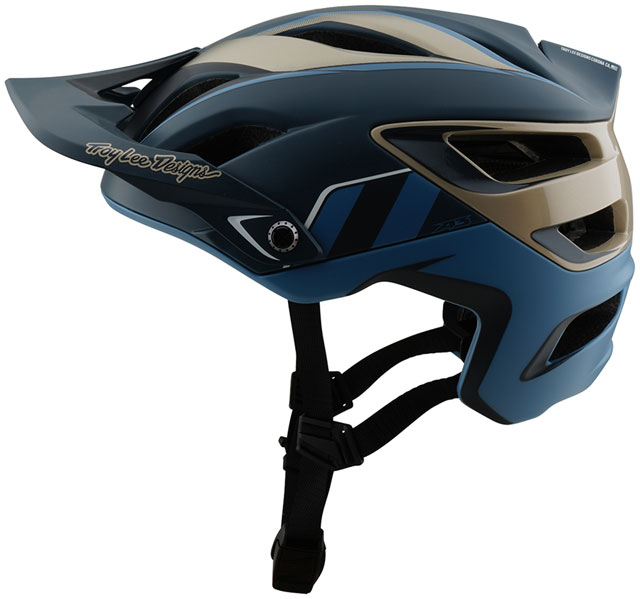 Troy Lee Designs A3 Helmet – Intake Smoke, X-Small/Small