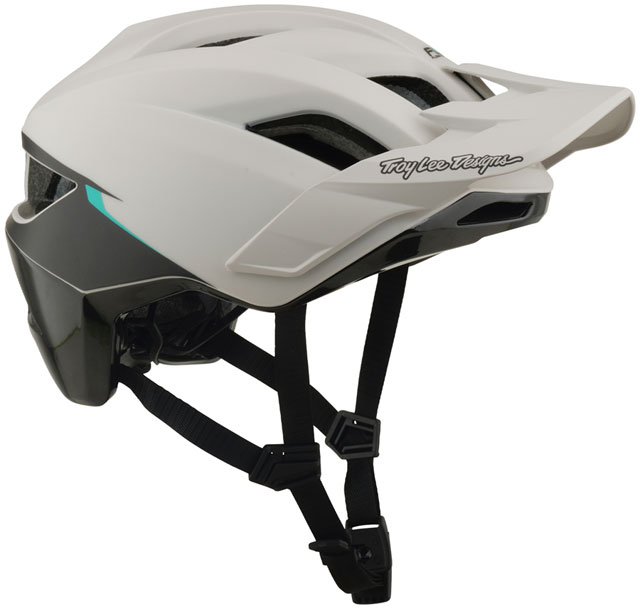 Troy Lee Designs Flowline SE Helmet – Stacks Pumice / Real Teal, X-Large/2X-Large