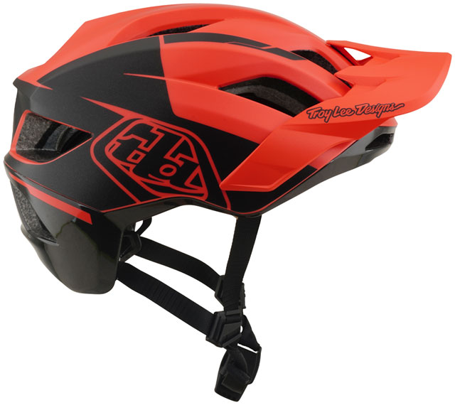 Troy Lee Designs Flowline SE Helmet – Hydro Coral / Charcoal, Medium/Large