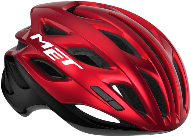 MET Estro MIPS Helmet - Red/Black Metallic, Glossy, Large