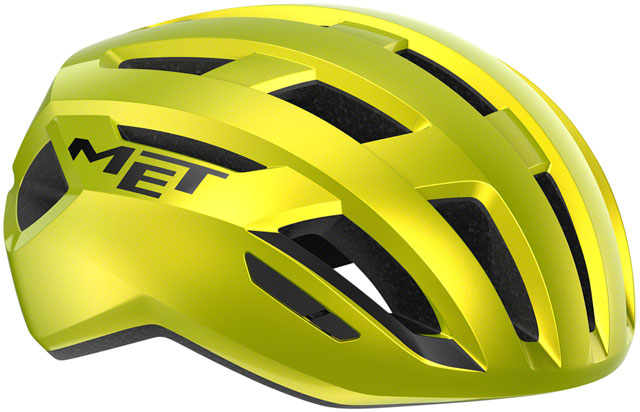 MET Vinci MIPS Helmet - Lime Yellow Metallic, Glossy, Large