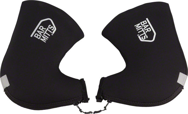Bar Mitts Extreme Road Pogie Handlebar Mittens: Internally Routed Campagnolo/SRAM/Shimano, One Size, Black