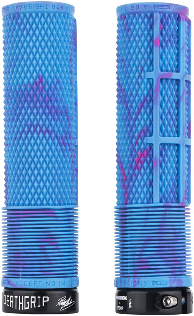 DMR DeathGrip Flangeless Grips - Thin, Lock-On, Miami