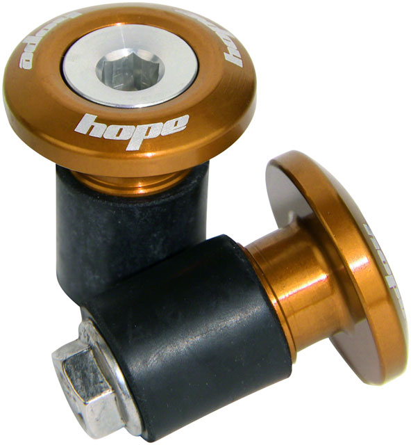 Hope Grip Doctor Bar End Plugs, Bronze