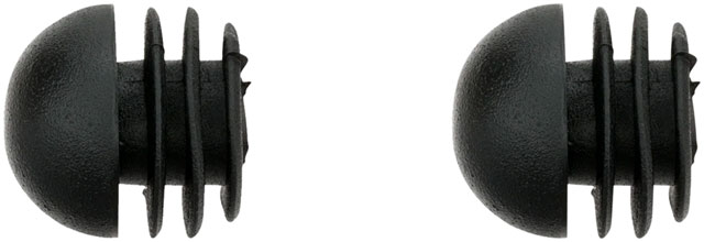 FSA Clip-on Bar End Plugs, Pair