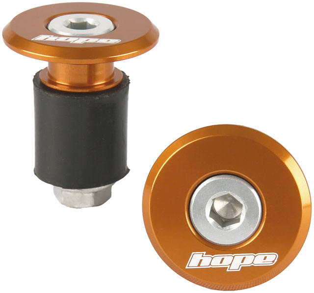 Hope Grip Doctor Bar End Plugs, Bronze