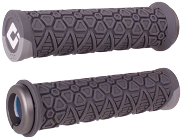 ODI Vanquish Grips - Graphite/Gray, Lock-On