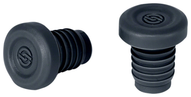 Salt EX Bar End Plugs - Nylon, Black